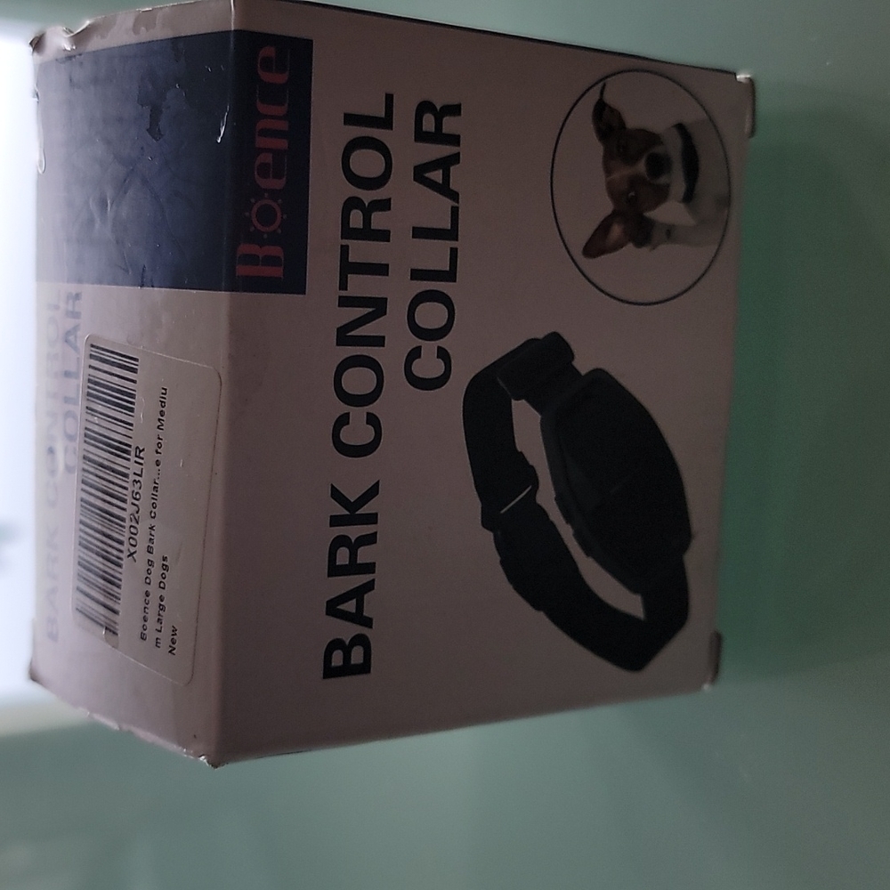 Bark control collar  med 2 large dog.